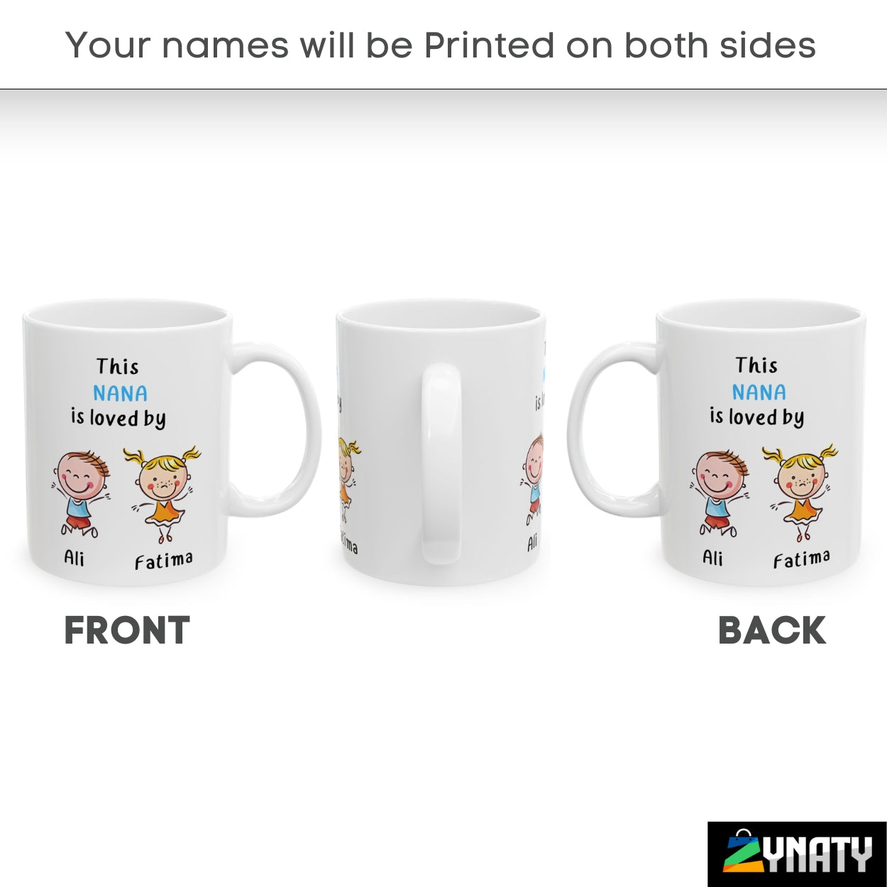 Nana Family Mug - zynaty