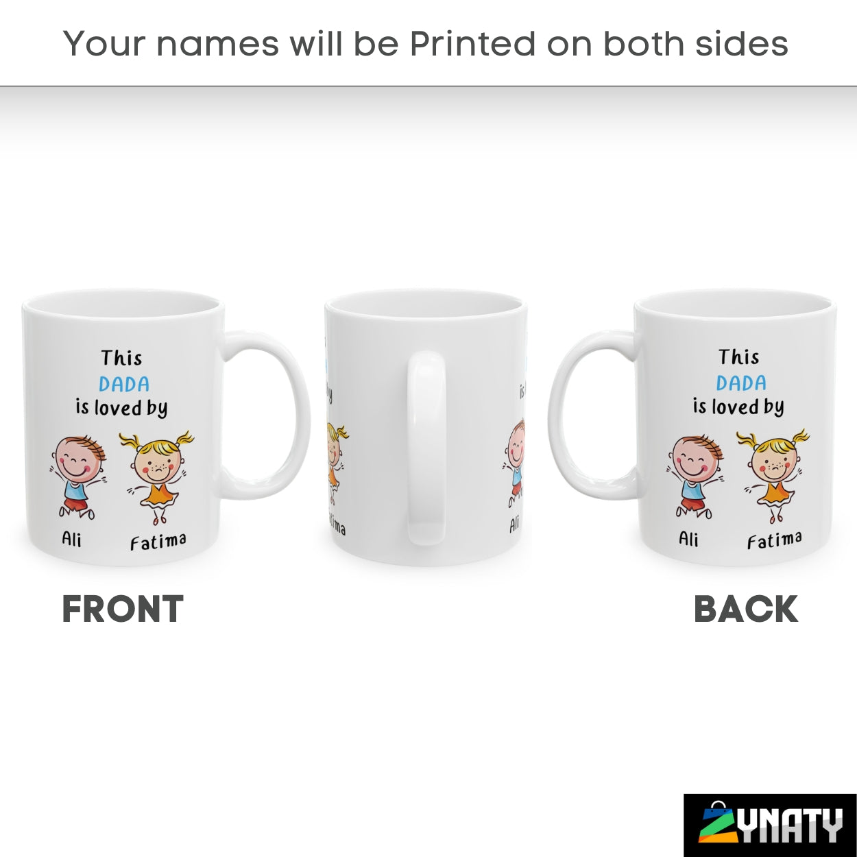 Dada Family Mug - zynaty