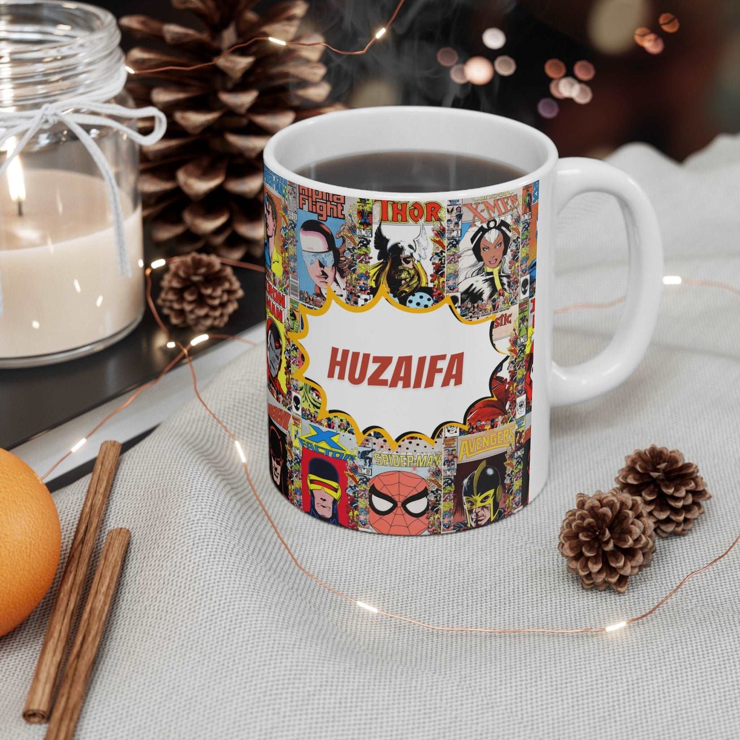 Marvel name mug 010
