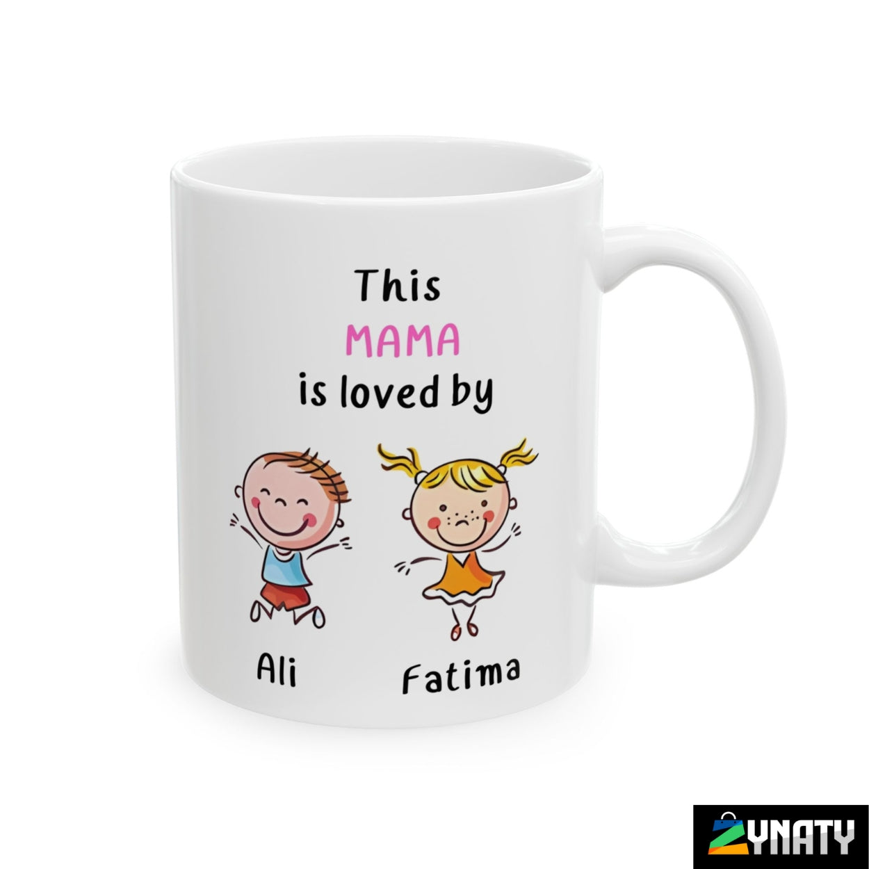 Mama Family Mug - zynaty