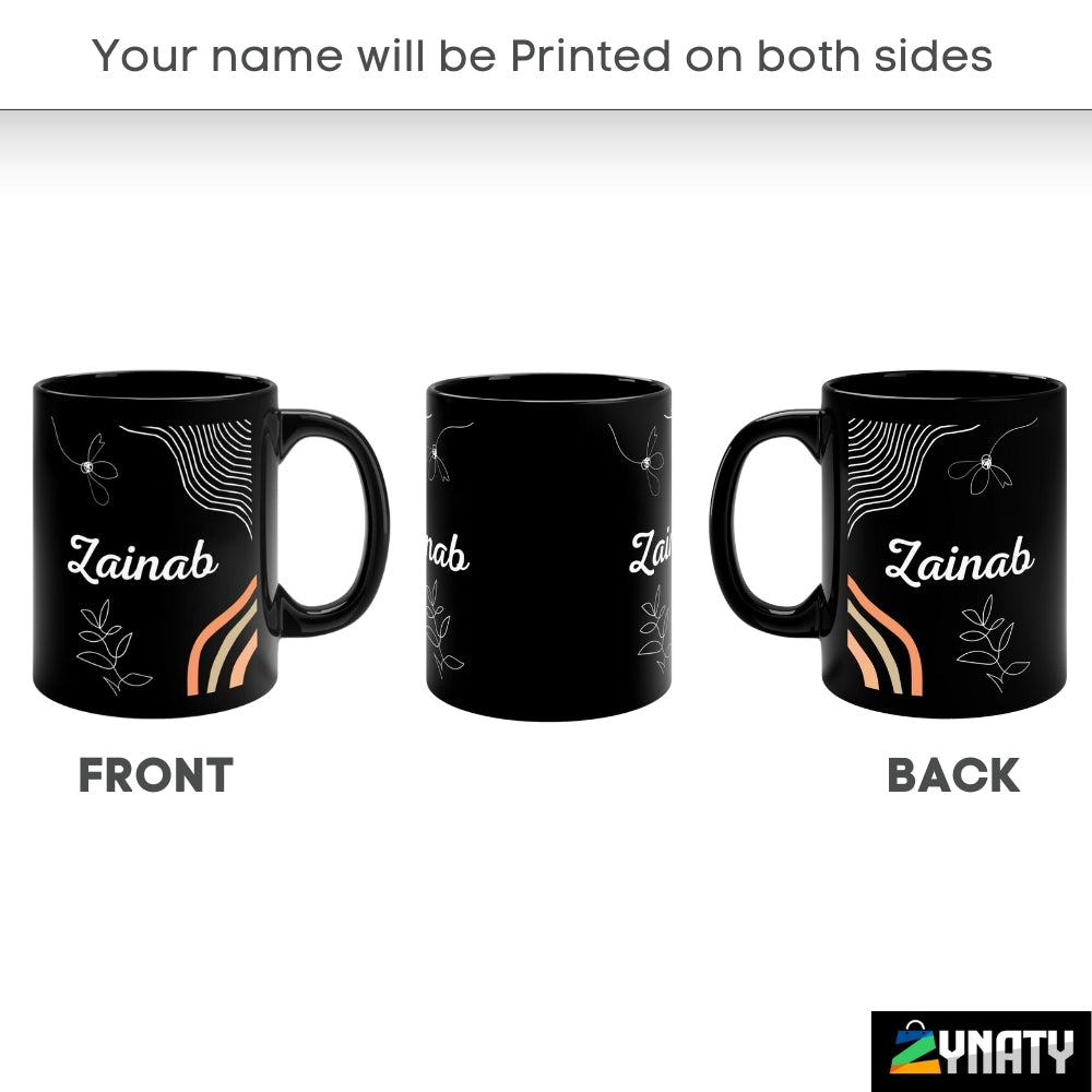 Customized mug - Black 01 - zynaty