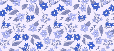 Purple floral