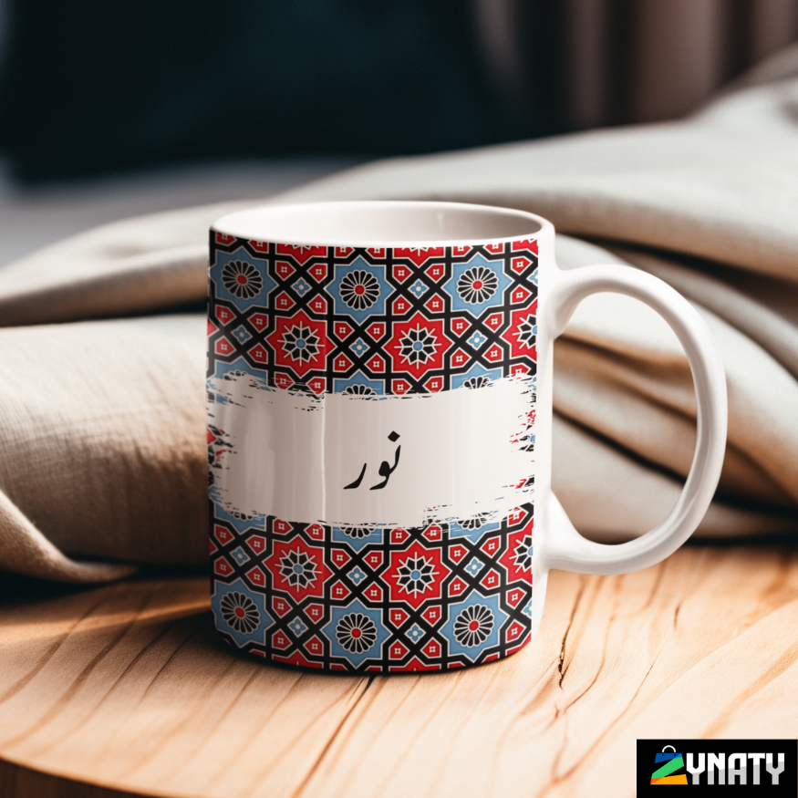 Ajrak Mug - Pattern 10 - zynaty