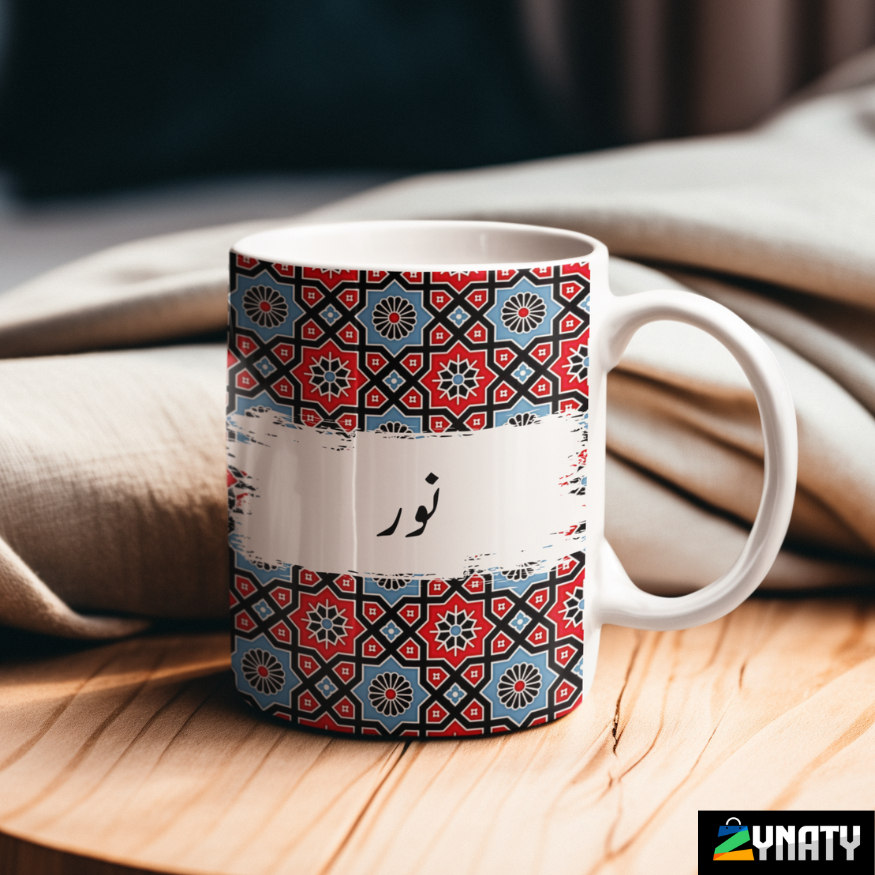 Ajrak Mug - Pattern 10