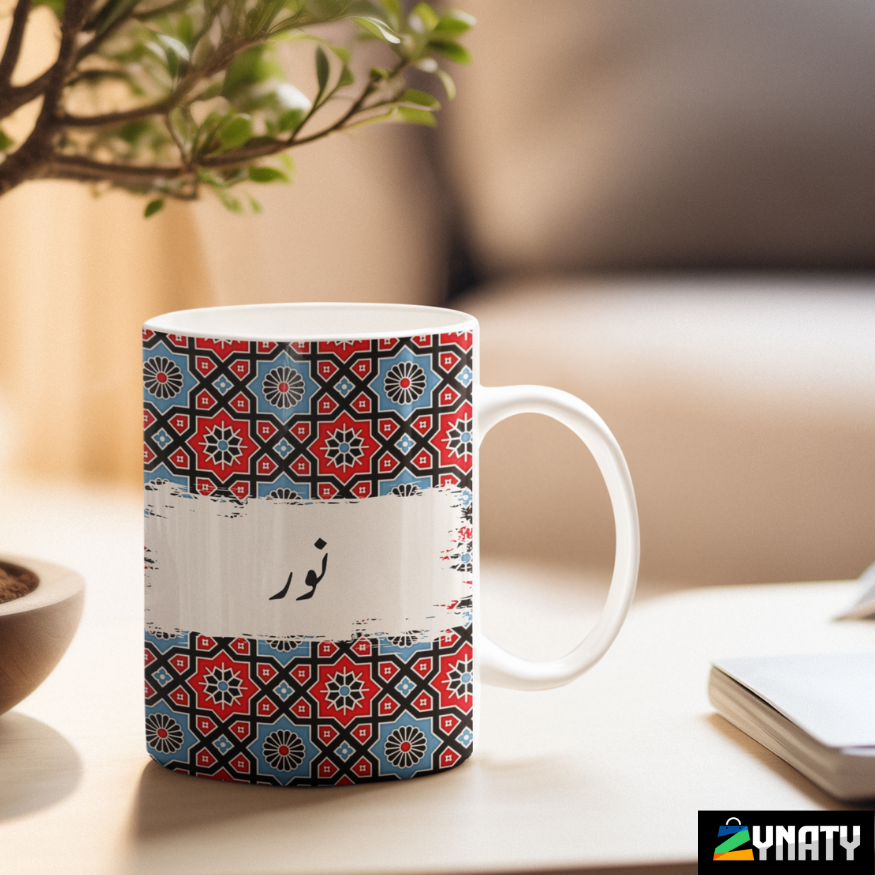 Ajrak Mug - Pattern 10