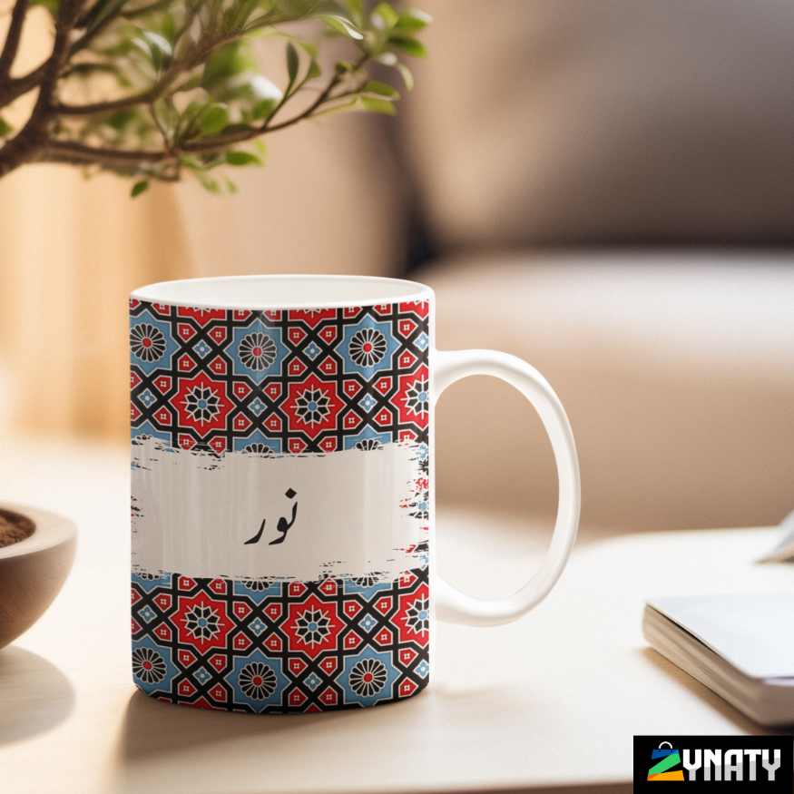 Ajrak Mug - Pattern 10 - zynaty