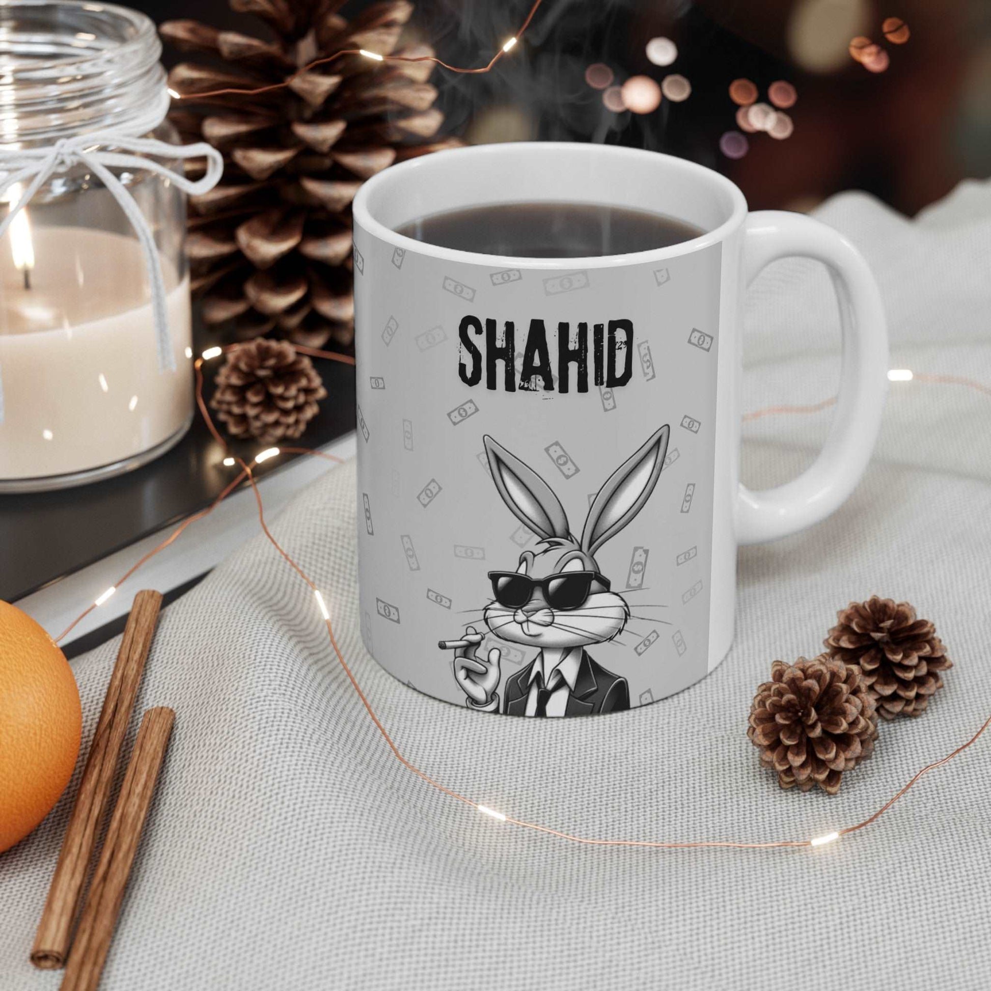 Cartoon name mug 001