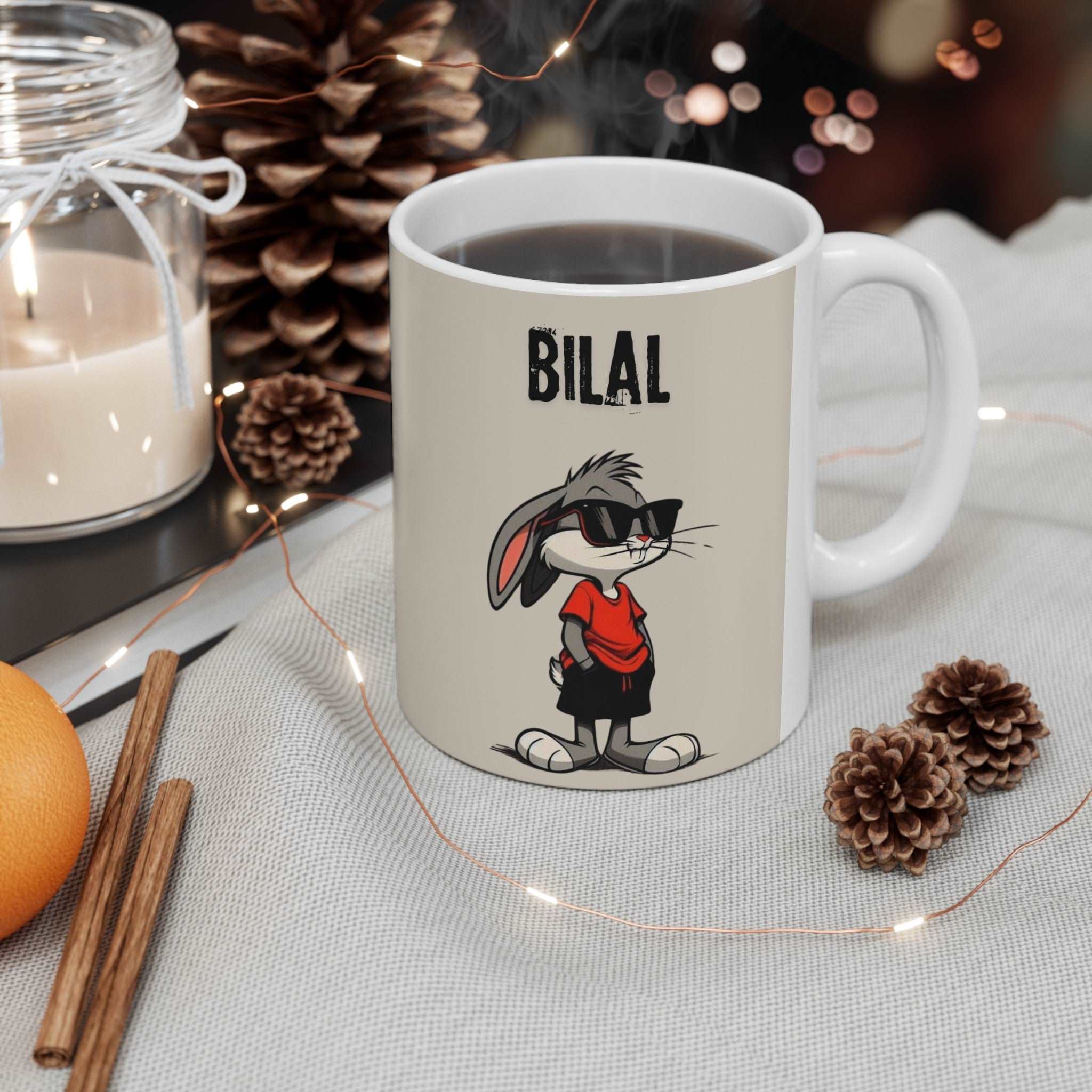 Cartoon name mug 003