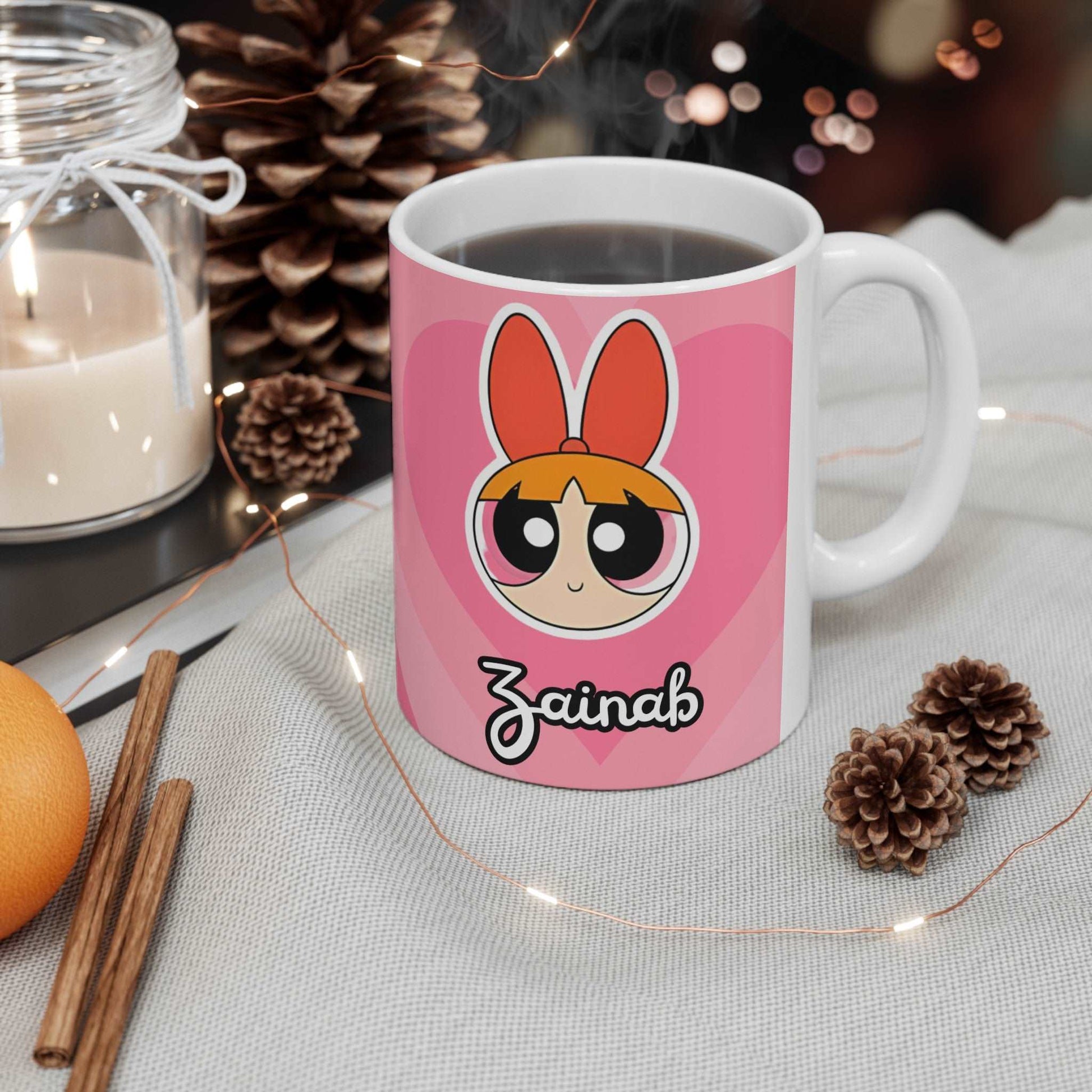 Cartoon name mug 006