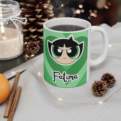 Cartoon name mug 008