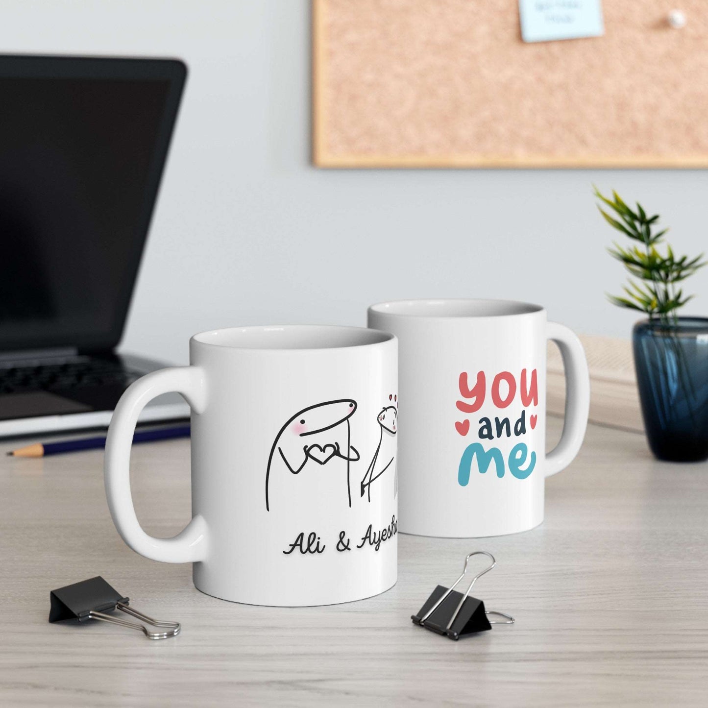 Couple name mug 005