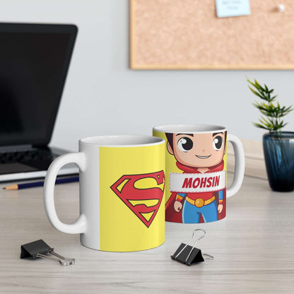 Superman name mug 012
