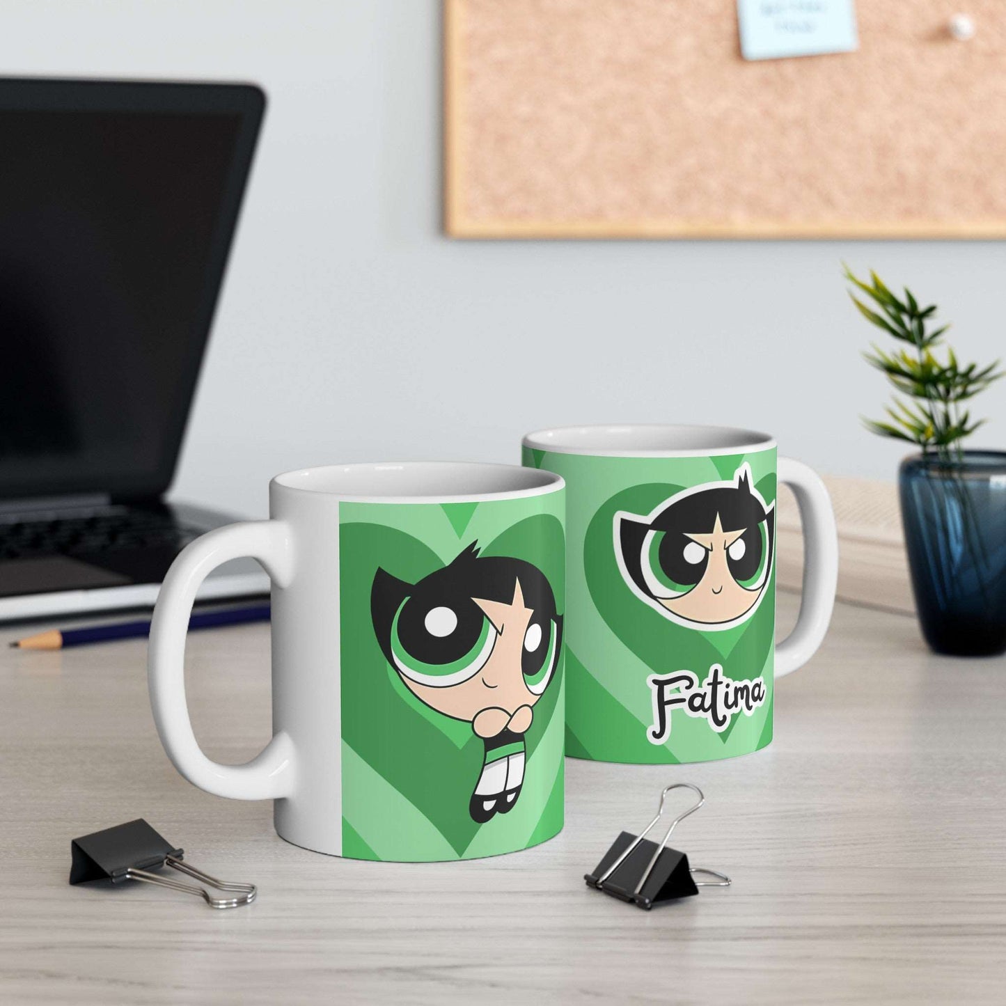 Cartoon name mug 008