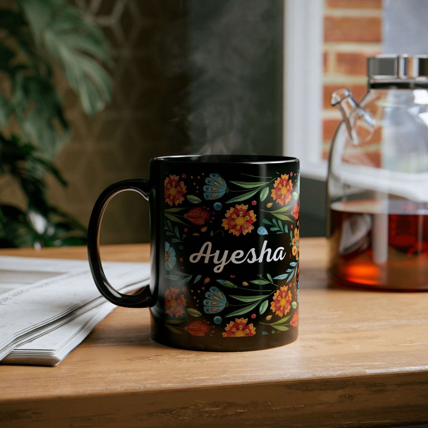 Black name mug 05