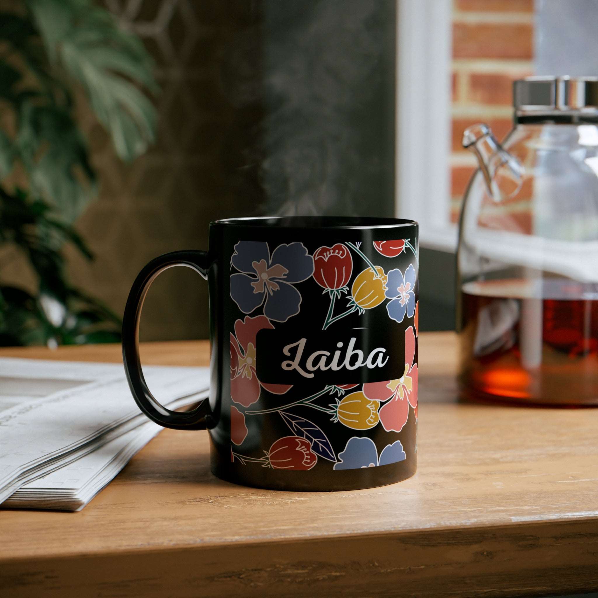 Black name mug 04