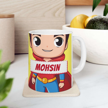 Superman name mug 012