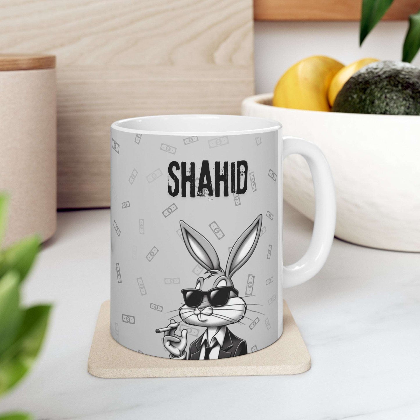 Cartoon name mug 001