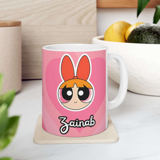 Cartoon name mug 006