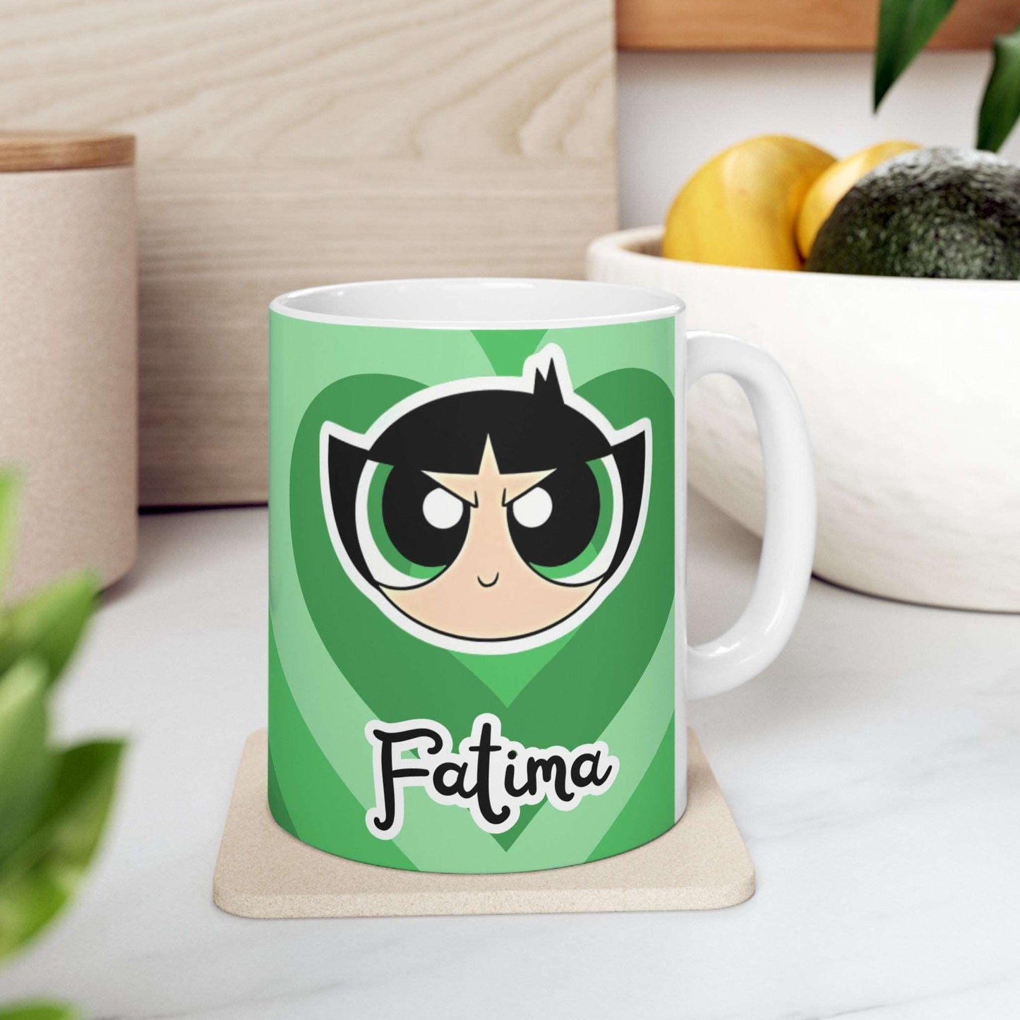 Cartoon name mug 008