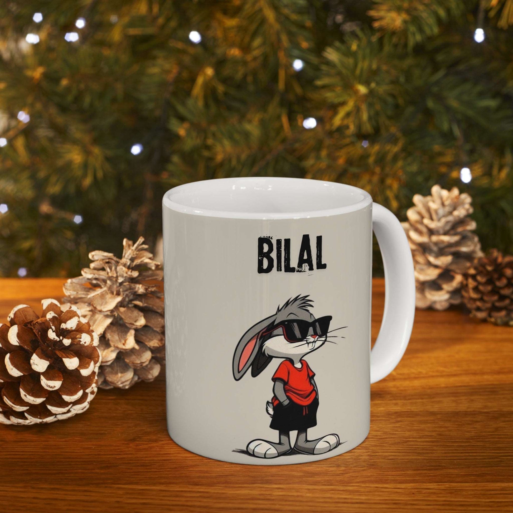 Cartoon name mug 003