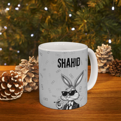 Cartoon name mug 001