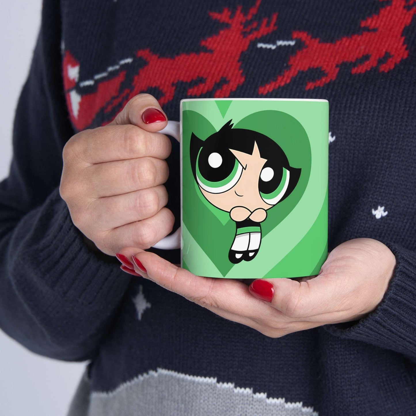 Cartoon name mug 008