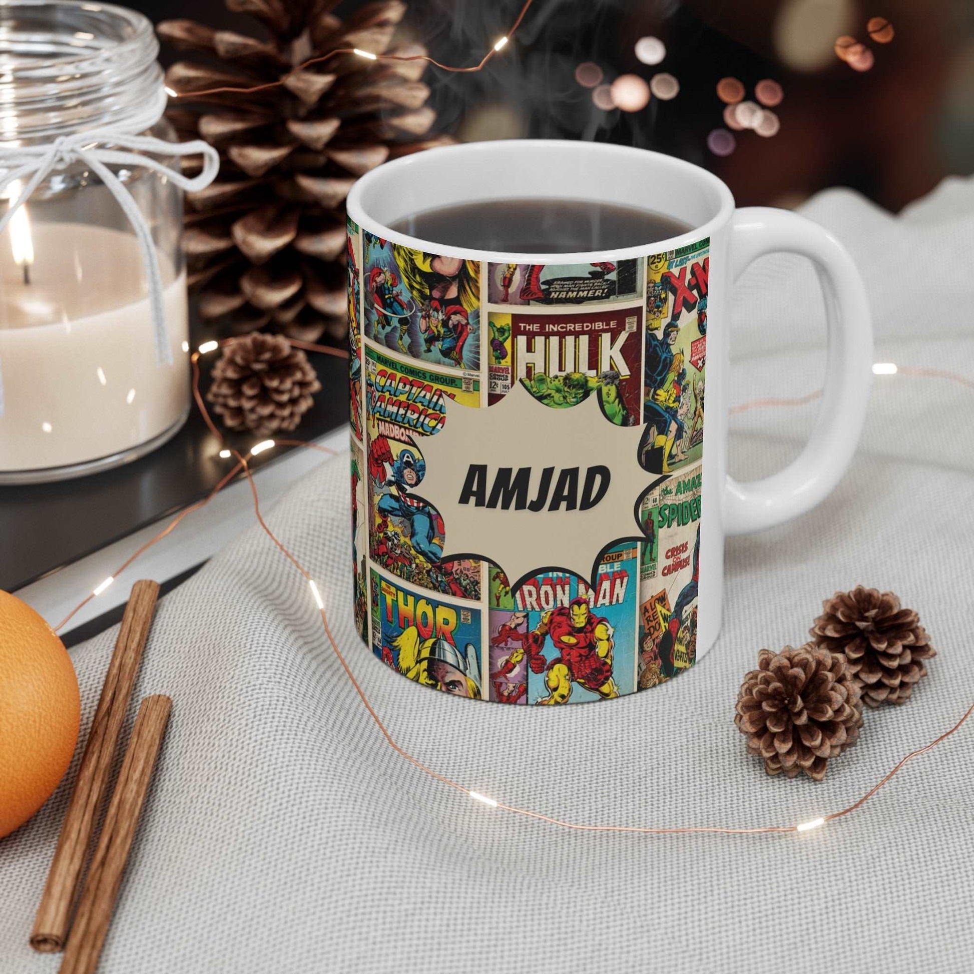 Marvel name mug 011