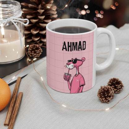 Cartoon name mug 002