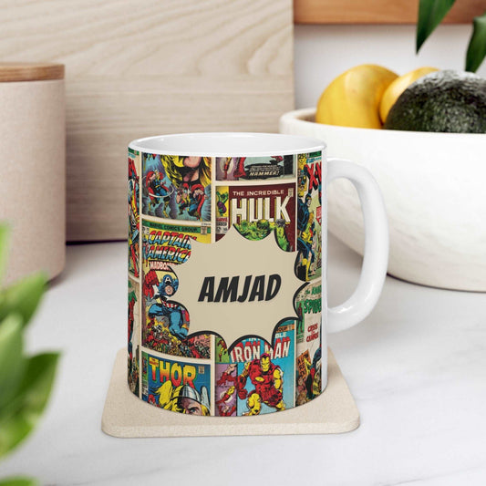 Marvel name mug 011