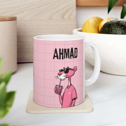 Cartoon name mug 002