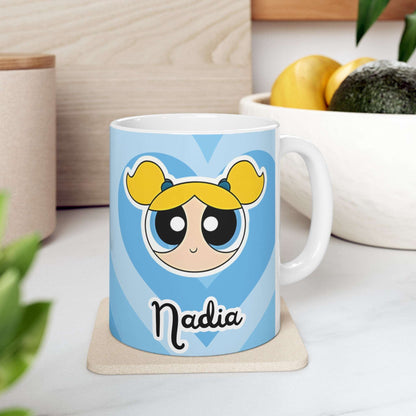 Cartoon name mug 007