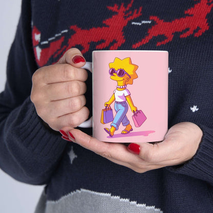 Cartoon name mug 005