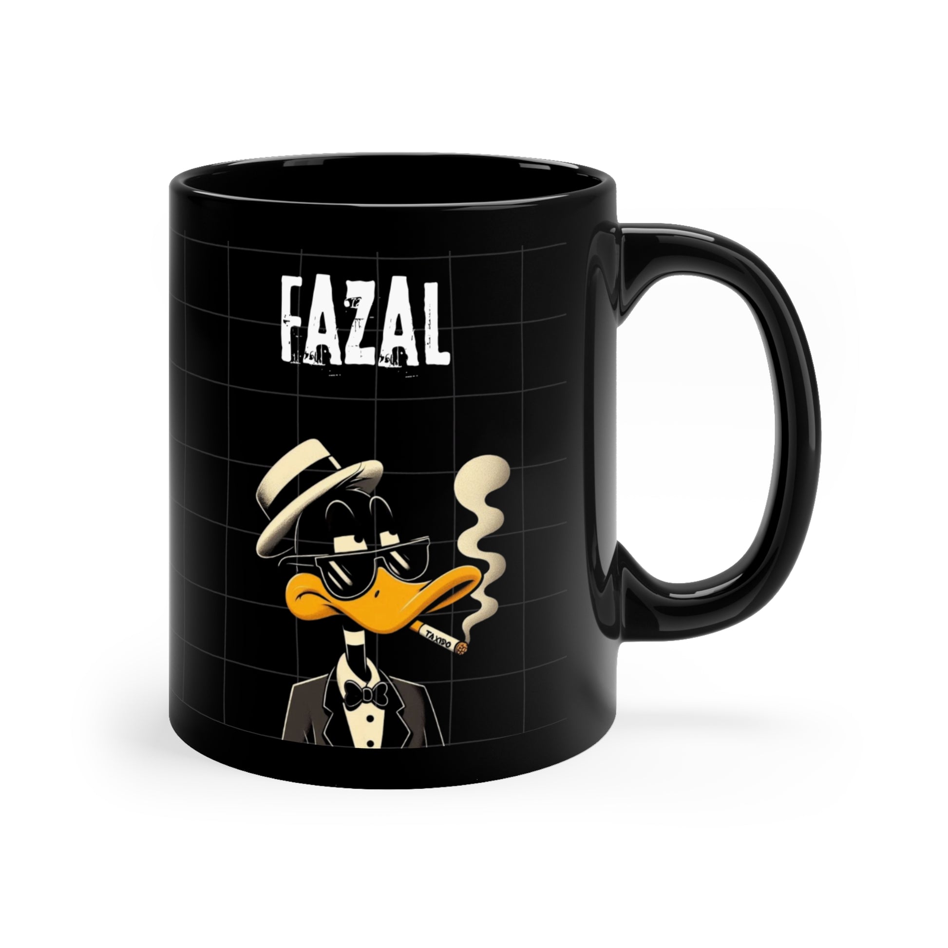 Black Cartoon name mug 009 - zynaty