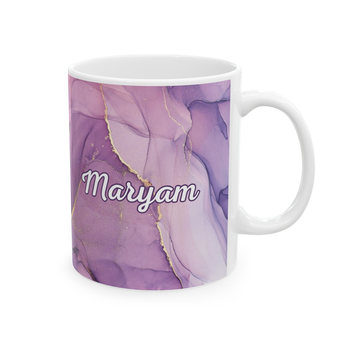 Marble art name mug 001 - zynaty