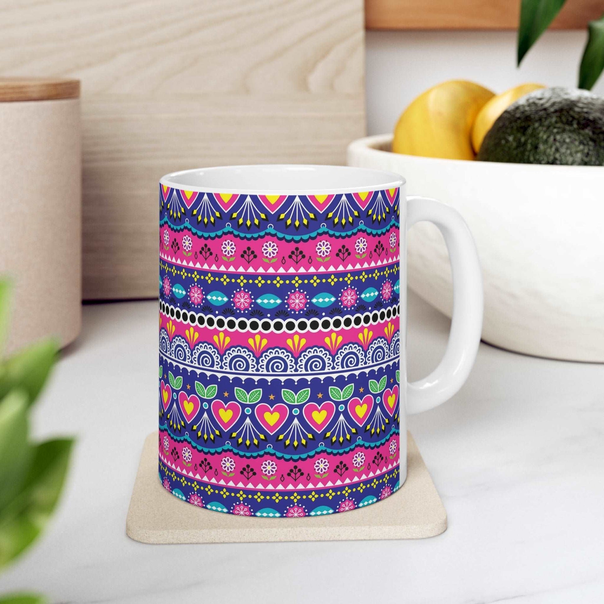 Bundle of (FOUR) Truck Art mugs