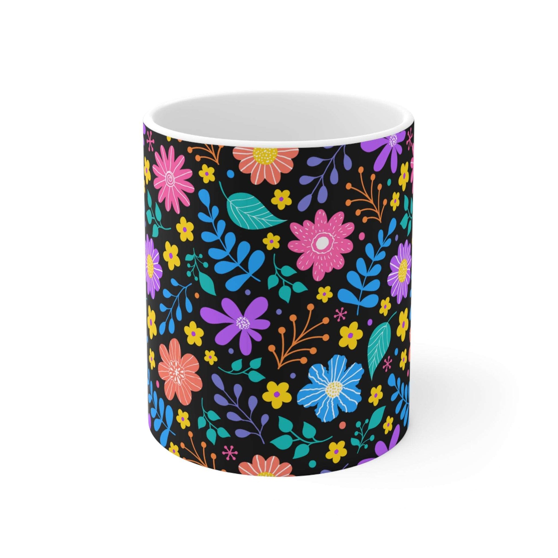 Floral mug 004