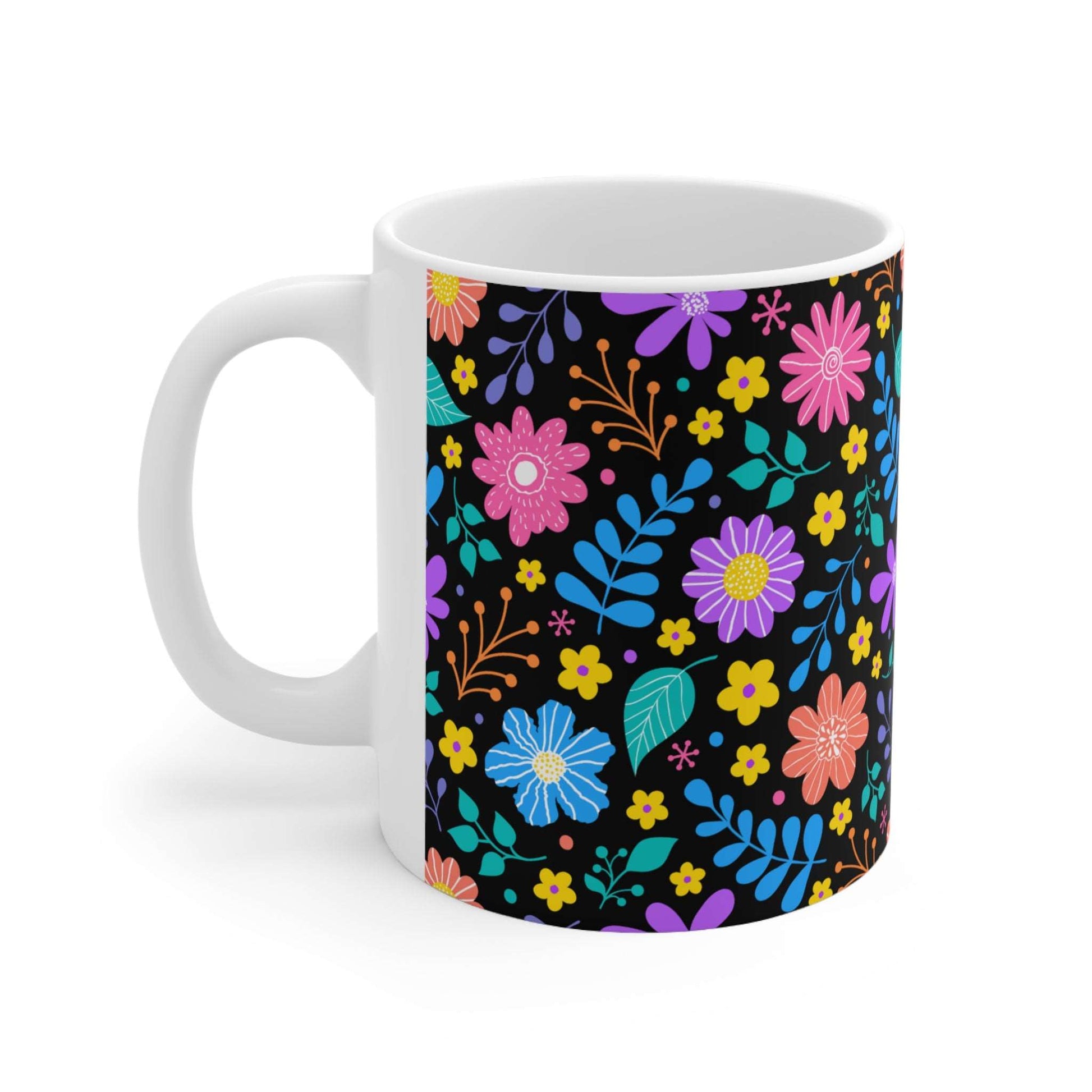 Floral mug 004