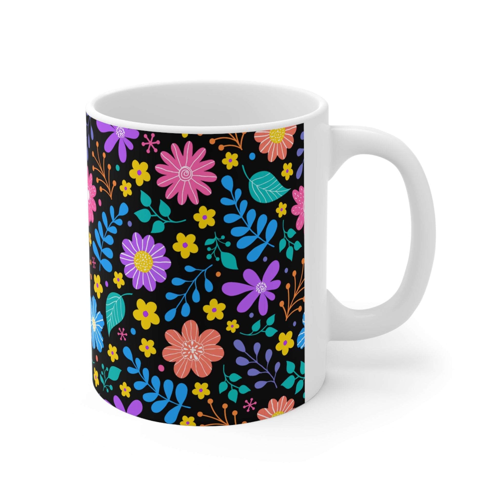 Floral mug 004