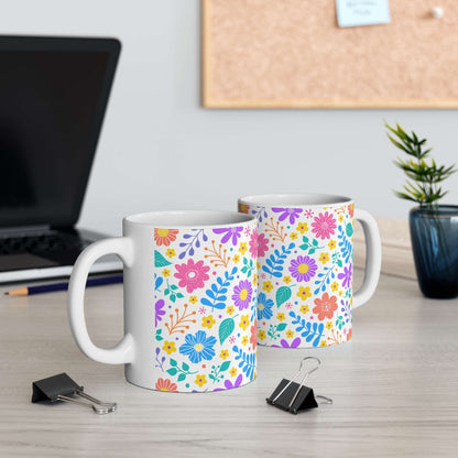 Floral mug 005