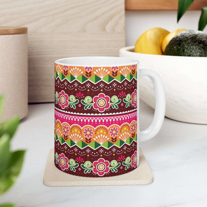 Bundle of (FOUR) Truck Art mugs