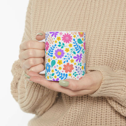 Floral mug 005