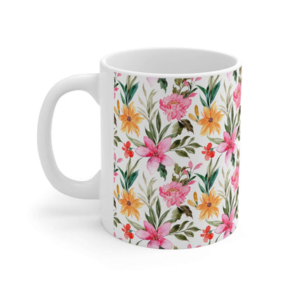 Floral mug 003