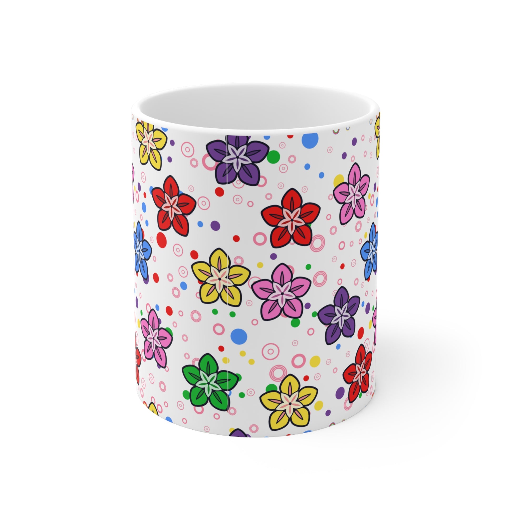 Floral mug 007 - zynaty