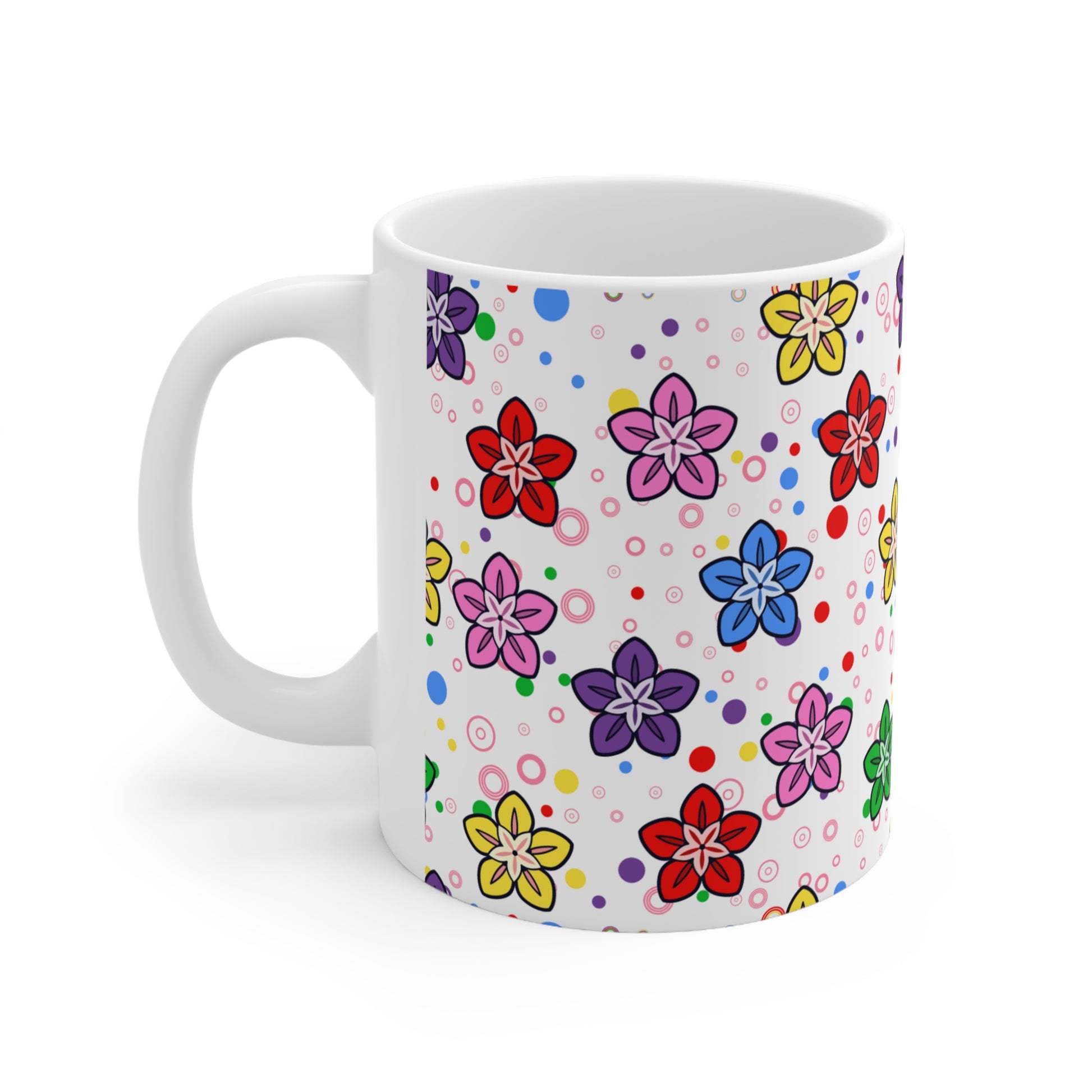 Floral mug 007 - zynaty