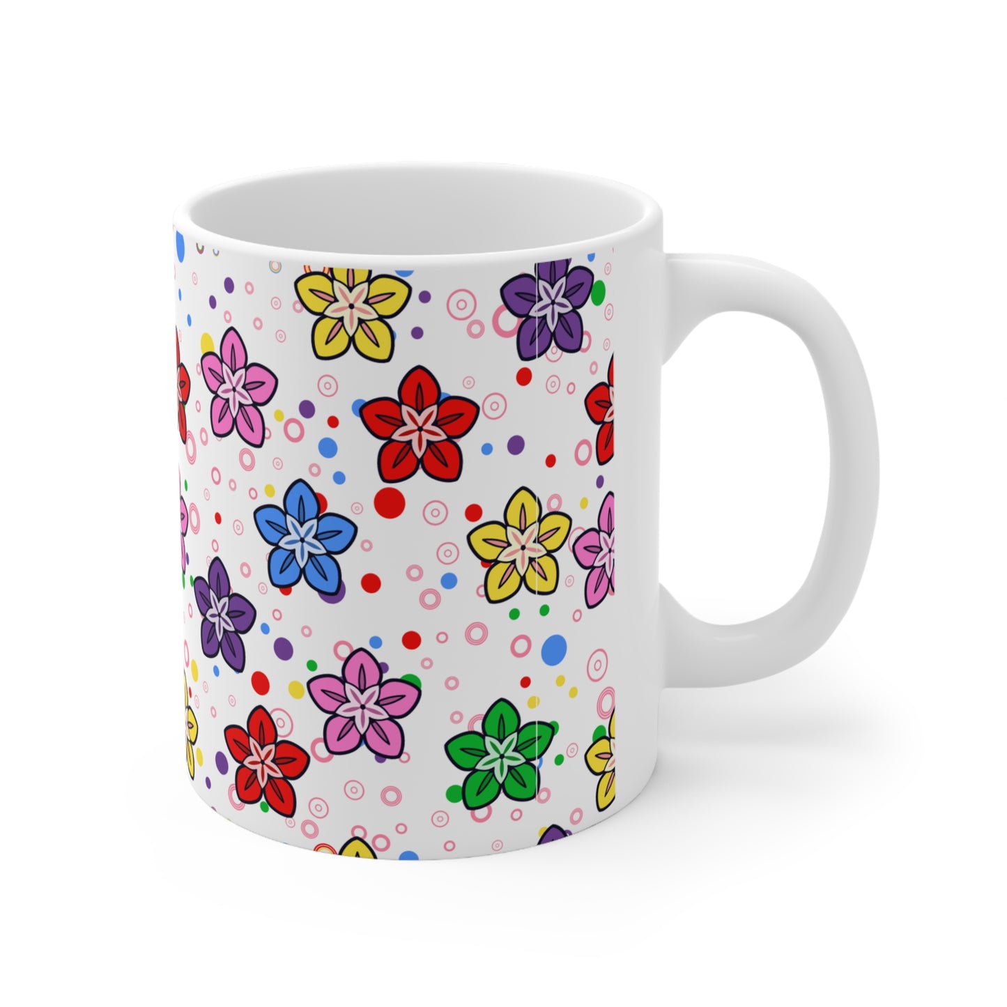 Floral mug 007 - zynaty