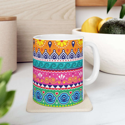 Bundle of (FOUR) Truck Art mugs