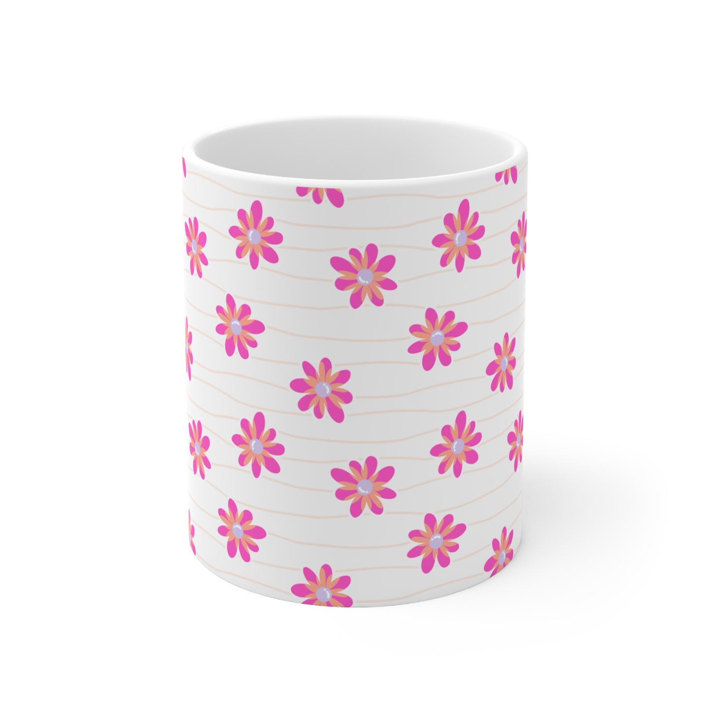 Floral mug 002 - zynaty