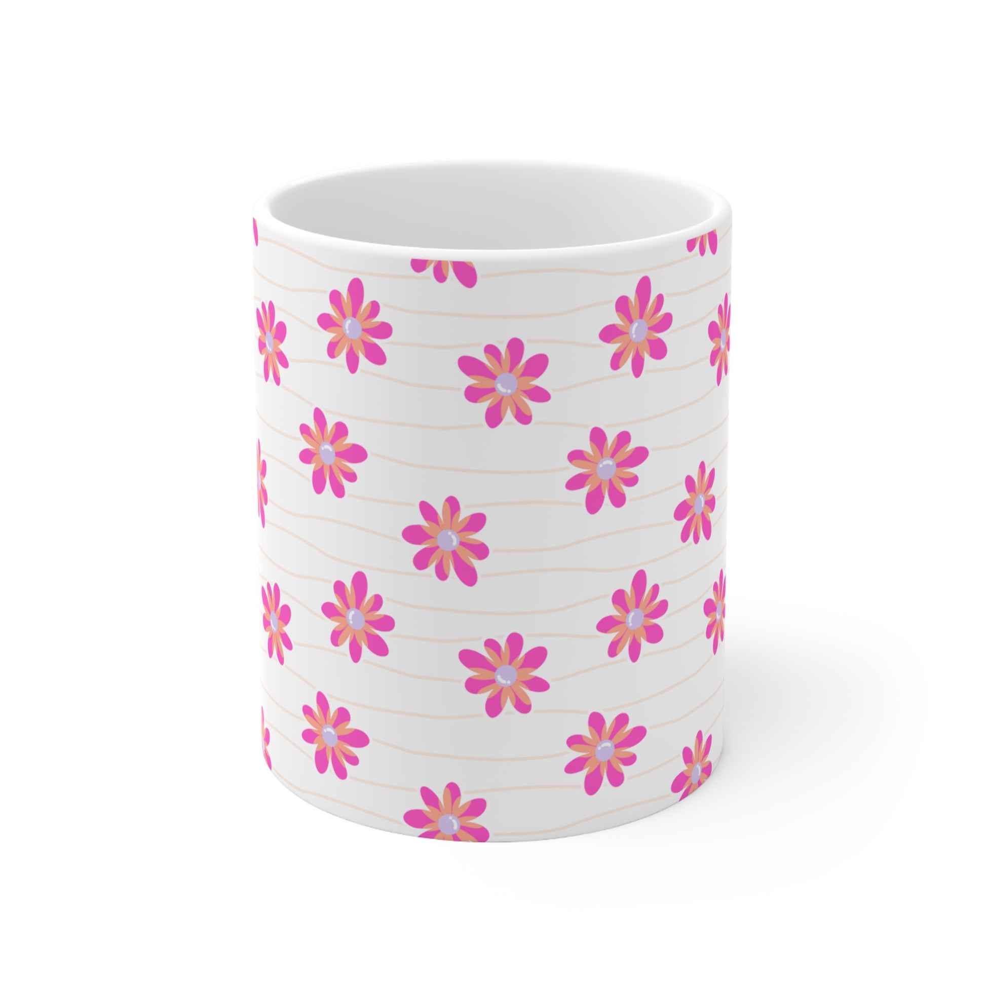 Floral mug 002 - zynaty