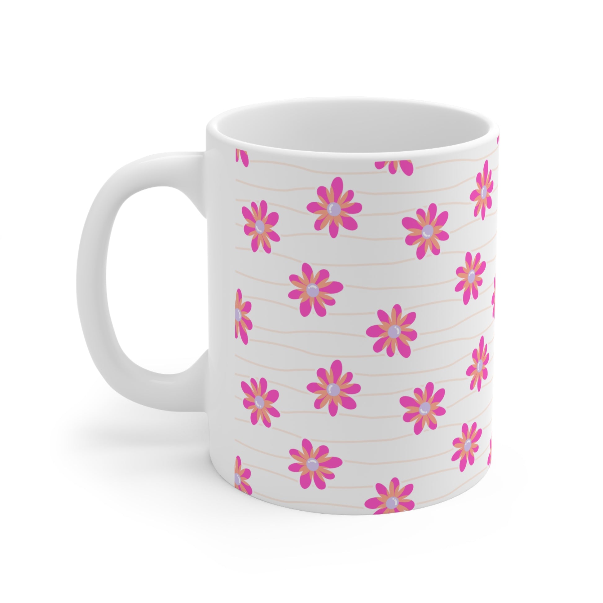 Floral mug 002 - zynaty