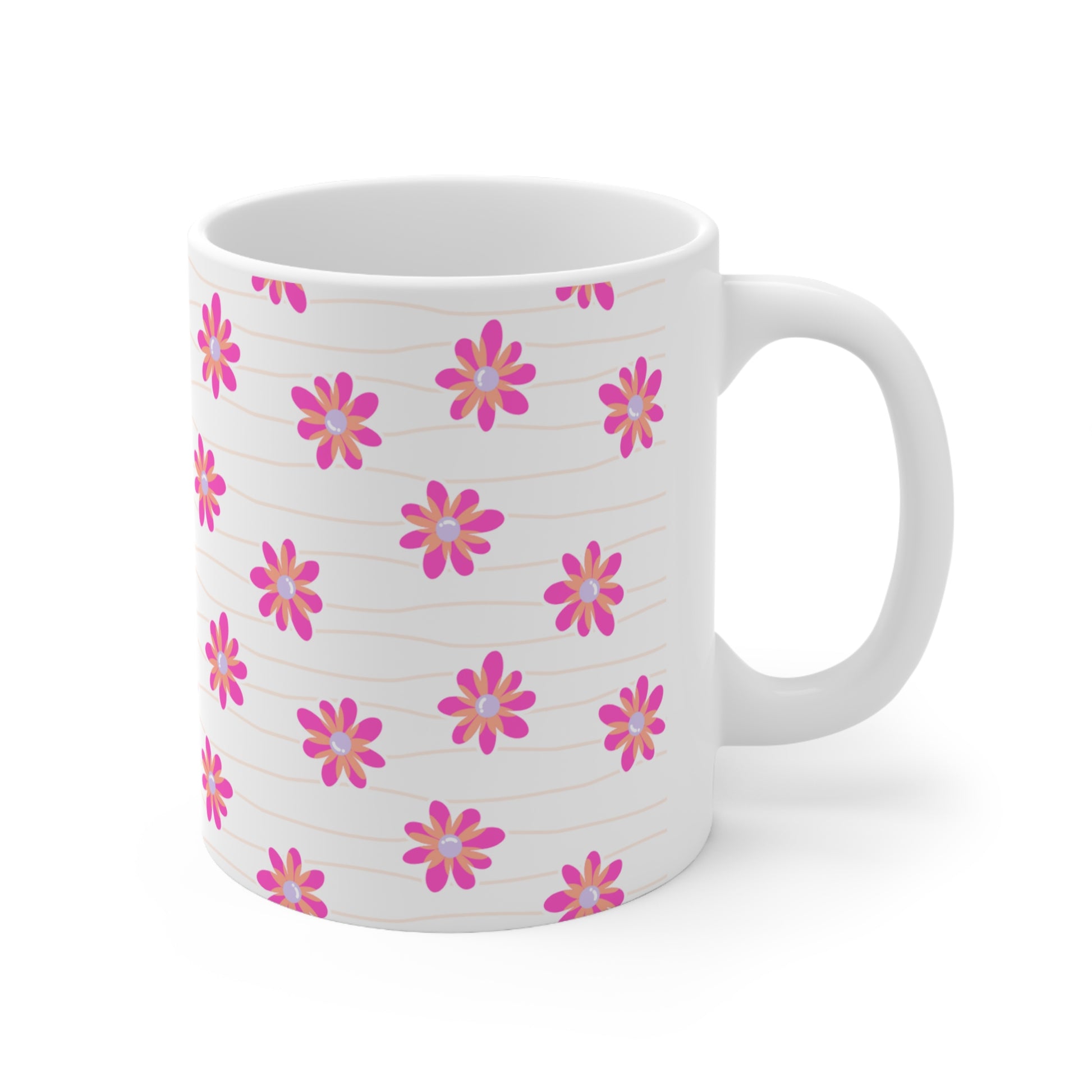 Floral mug 002 - zynaty